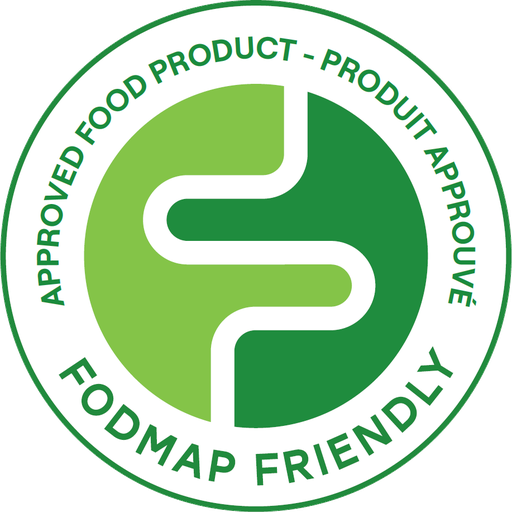 FODMAP Friendly seal — approved food product
