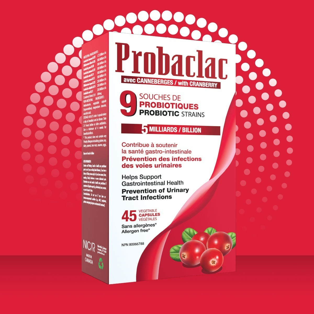 Probaclac canneberge