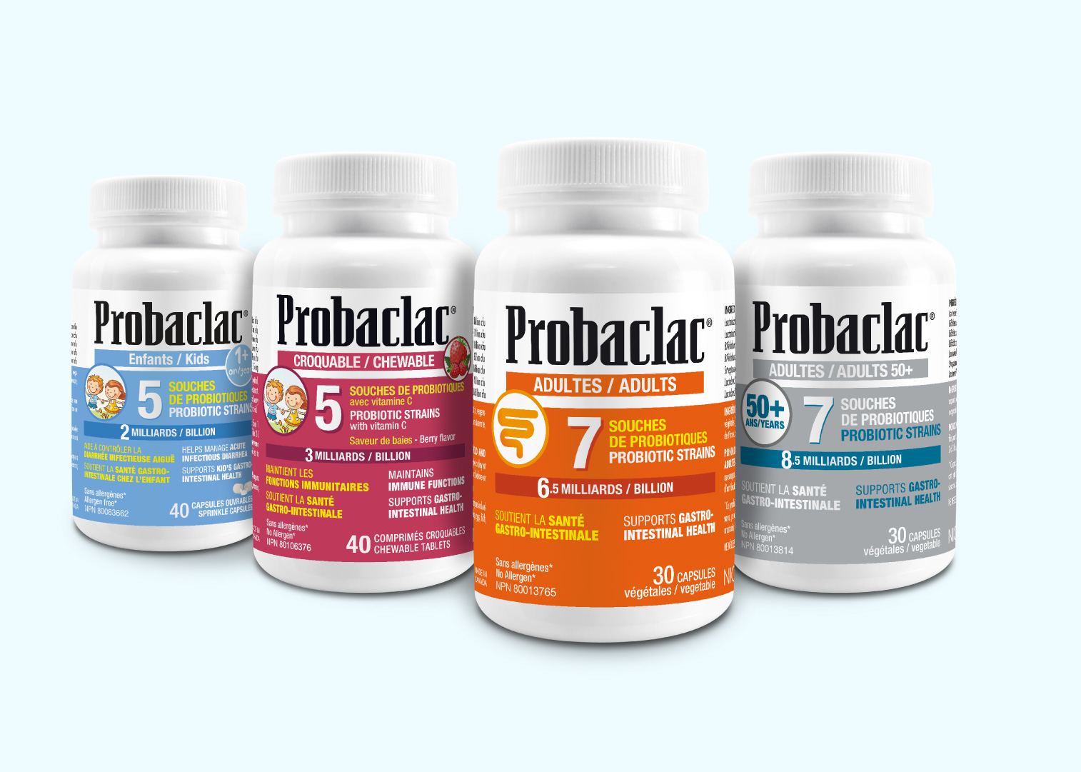 Quel est le meilleur probiotique? Quel probiotique choisir?  Probaclac